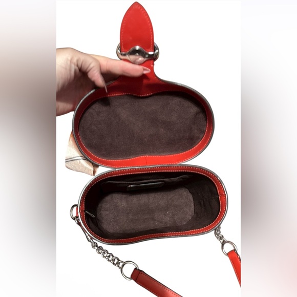 Limited Edition Coach Georgie Red Crossbody Bag NWOT - Picture 6 of 7